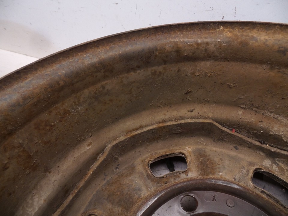 Camaro Chevrolet Chevy II Rally Wheels 14X7 JJ 6 Hole Steel Wheel Rim 4 ...