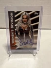 2021 Topps WWE Womens Division Scarlett Autograph Auto /75 Orange