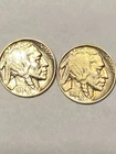 2 Buffalo Nickels 1937-1938-D