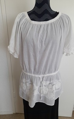 Stefanel Tunika weiss Gr. M