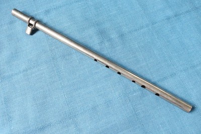 Vintage Tin Flute Fife C 6 Hole Melody Flute Laurel MD E71928