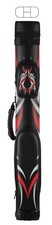 McDermott 75-0934 Red Tribal Billiard Pool Cue Case 2x2