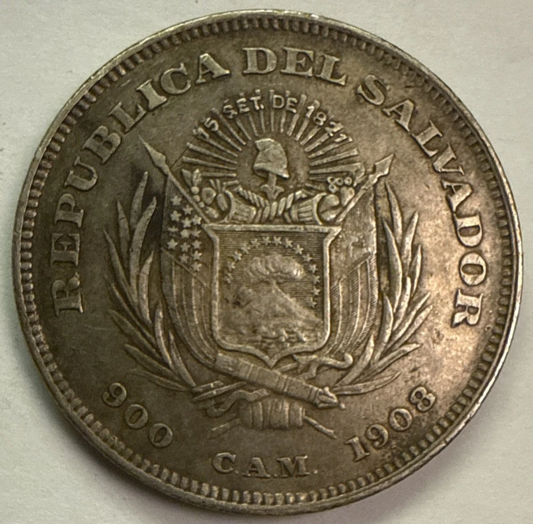 1908 Year Salvadoran Coins for sale | eBay