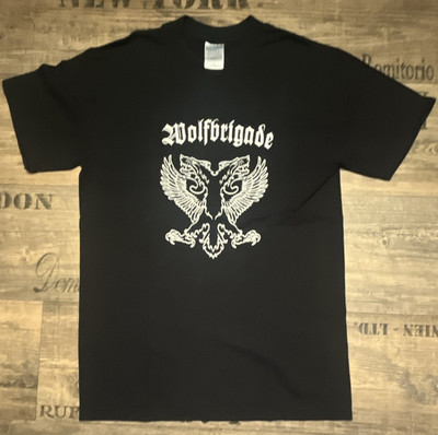 Wolfbrigade Band T-Shirt Kurzarm Größe S Crust D-Beat Wolfpack Doom im Top Z.