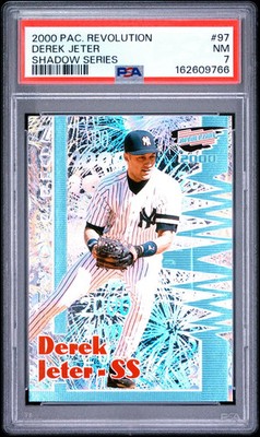 2000 Pacific Revolution Derek Jeter Shadow Series 68/99 PSA 7 POP 2