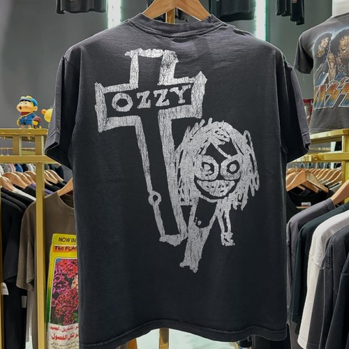 1995 Ozzmosis Ozzy Osbourne Aged T-Shirt Black L