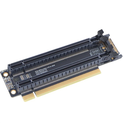 PCI-Express 4.0 x16 1bis 2 Gen4 Gen3 Split-Karte PCIe-Bifurkation x16 bis 8x8 - Bild 10 von 14