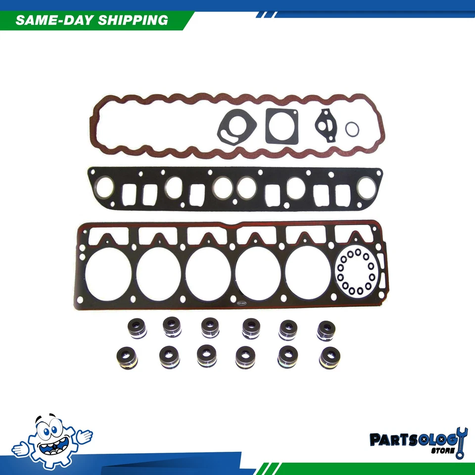 DNJ FGK1120 Full Gasket Set For 92-93 Jeep Cherokee Comanche Wrangler 4.0L OHV - Image 3 of 3