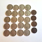 Buffalo Head Nickels & Indian Head Pennies with dates Lot of 24