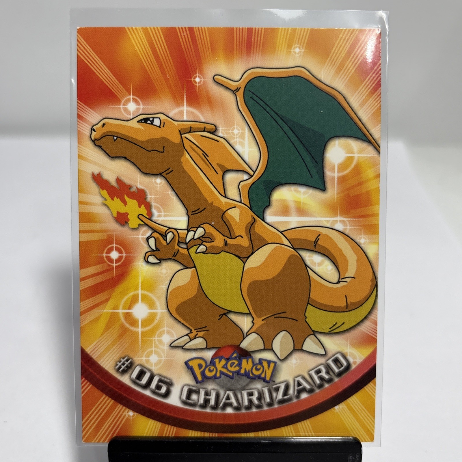 Topps Pokemon TCG Charizard 06 Topps Series 1 Non Holo Limited EN 1999 Card
