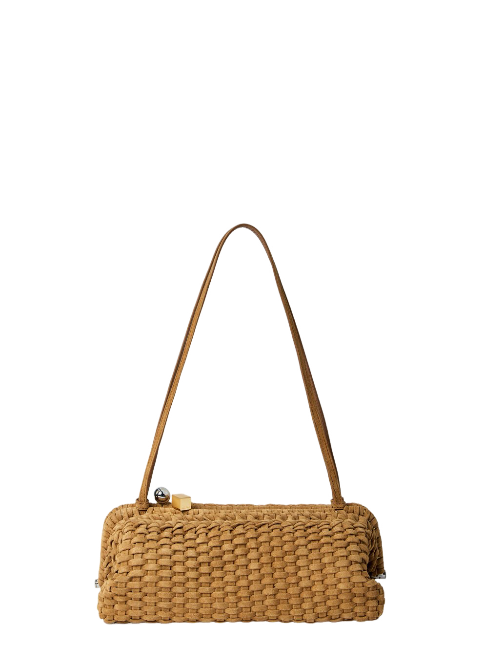 Jacquemus The Large Salon Brown Shoulder Bag New