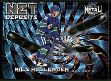 2020-21 Metal Universe Net Deposits #ND-4 Nils Hoglander Canucks