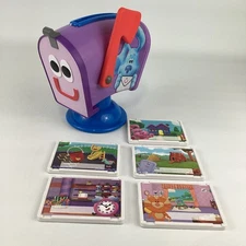 Blue's Clues & You Mail Time Electronic Interactive Mailbox Sounds Phrases Toy