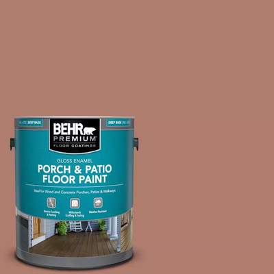 1 Gal. #PPU2-11 Mars Red Gloss Enamel Interior/Exterior Porch and Patio Floor Pa