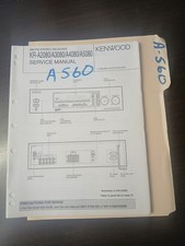 Kenwood KR-A2080/A3080/A4080/A5080 Service Manual Original Repair Book Stereo