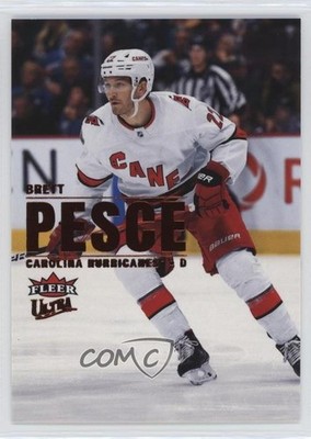 2023-24 Upper Deck Fleer Ultra Orange Foil 21/25 Brett Pesce #143 0sx6
