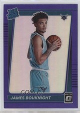 2021 Panini Donruss Optic Rated Purple Prizm James Bouknight #151 Rookie RC 05v0