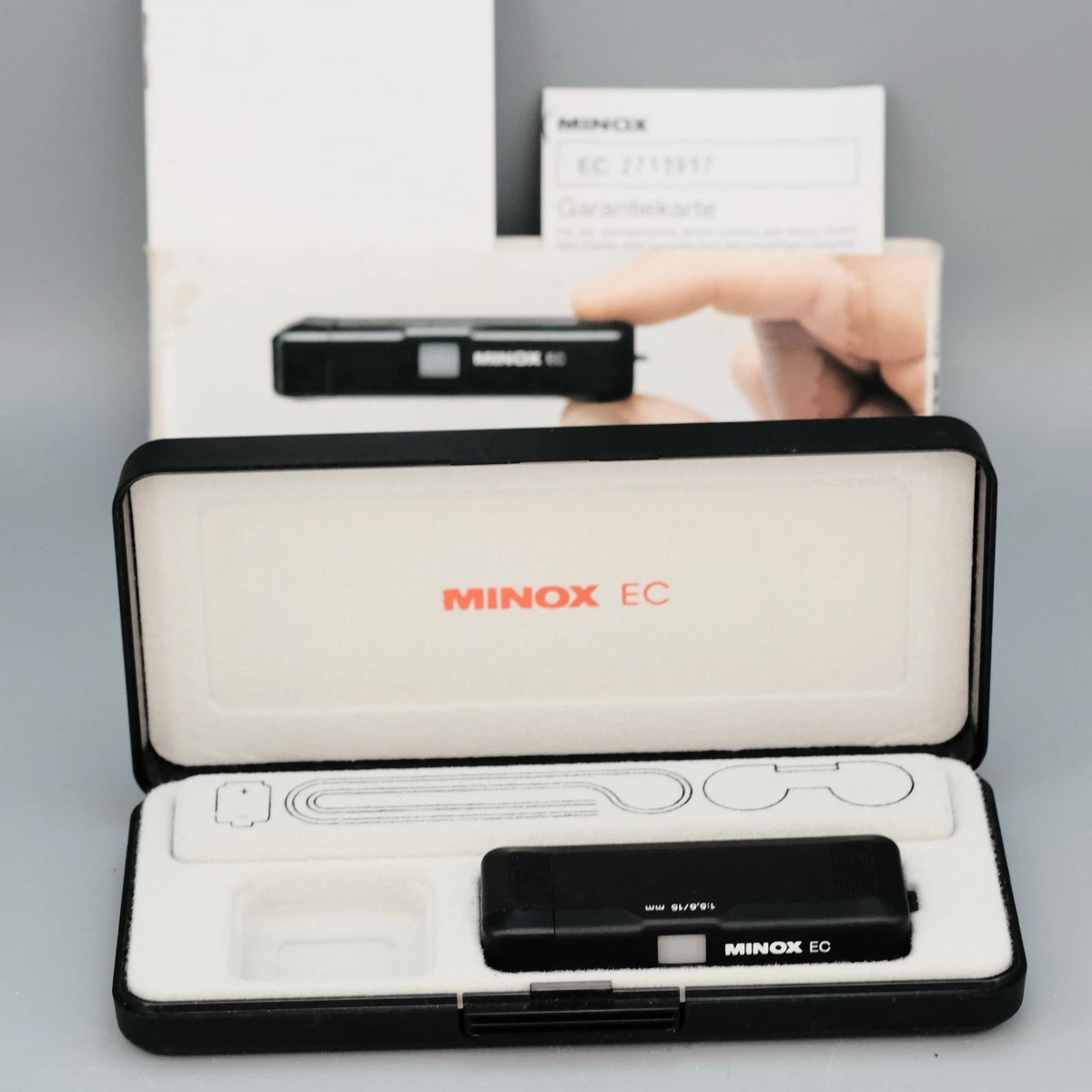 Minox B 8x11 Kleinstbild-Kameralegende - Appareil Photo