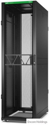 APC NetShelter SX Gen 2 Server Rack - Black - Sides And Keyed Doors - AR3100B2