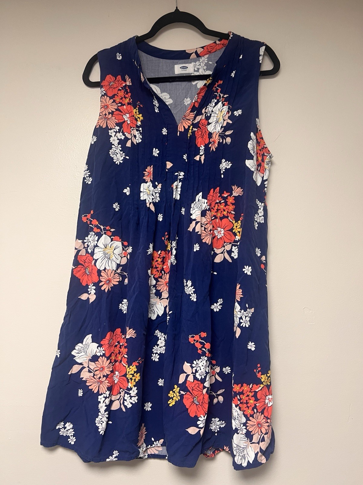 Old Navy Floral Multicolored Dress Size L
