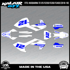 Graphics Kit for Husqvarna TC125 FC250/350/450 (2016-18) Vendetta - BLUSHFT