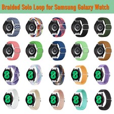 Elastic Nylon for Samsung Galaxy Watch 6 5 Pro 4 Sport Band 40/44/42/46mm Strap