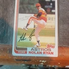 Topps 1982 Nolan Ryan #90 Houston Astros MLB Baseball Card Base Set