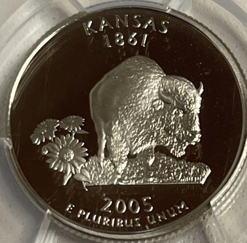 2005 S Kansas Quarter PCGS PR69DCAM 25C #49686711 - Picture 2 of 7
