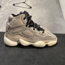 Yeezy 500 High Shoes Mens 6 Mist Stone GY7755 Adidas Suede Basketball Sneakers