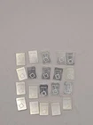 Lot of 20 x 1 Gram Valcambi Suisse .999 Fine Silver Bars from Combibar 20 grams