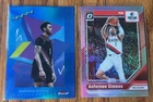 2024 Topps Finest Basketball Blue Refractor Anfernee Simons #180