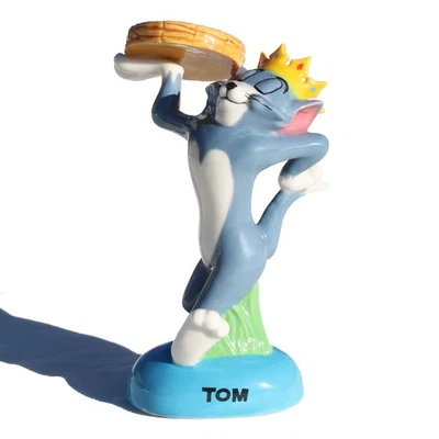 Fève maxi 14.5 cm / porcelaine Tom & Jerry / Tom / TL & Turner Entertainment S08 - Photo 1/4
