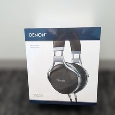 DENON AH-D5200 Zebrawood Over-Ear Premium Headphones High Resolution D5200EM