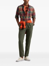 Polo Ralph Lauren Mens Polo Prepster Chino Trousers in New Olive Size Medium