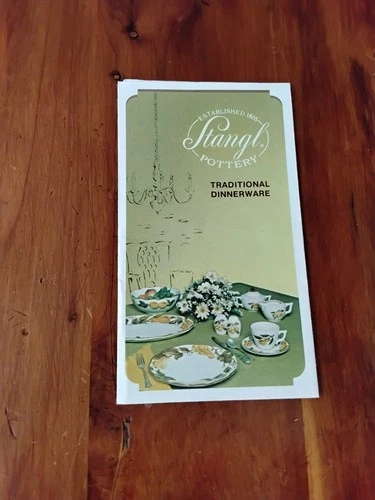Rare Stangl Pottery Dinnerware Brochure