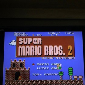 Famicom Disk System Super Mario Bros. 1 2 FDS Disk Card Tested Japan 80's Retro
