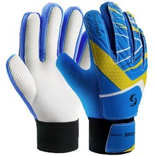 Kids Goalkeeper Gloves, Soccer Goalie Gloves with Double Wrist Protection and...