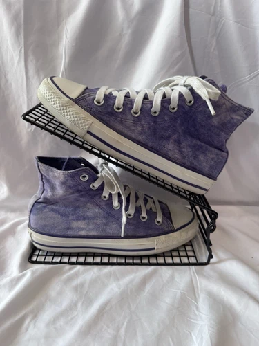 Converse viola lilla tie dye Regno Unito taglia 5