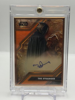 Manny Jacinto Stranger 2025 Topps Star Wars Smugglers Outpost Metal Auto /25