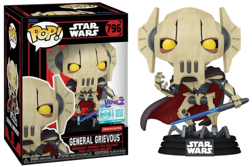 Funko Pop! Star Wars General Grievous #796 9 Oct 2025
