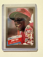 Jerry Rice 1991 Fleer All-Pro '91 #20 - San Francisco 49ers