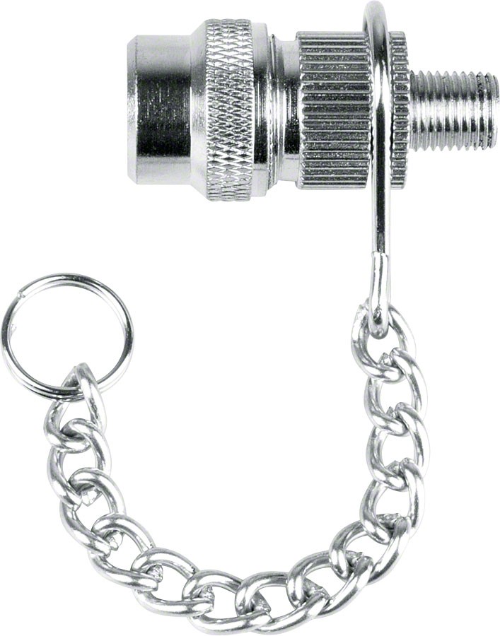 Переходник насоса SKS с цепью преобразователем клапанов Schrader в Presta для велосипедных насосов 3190₽