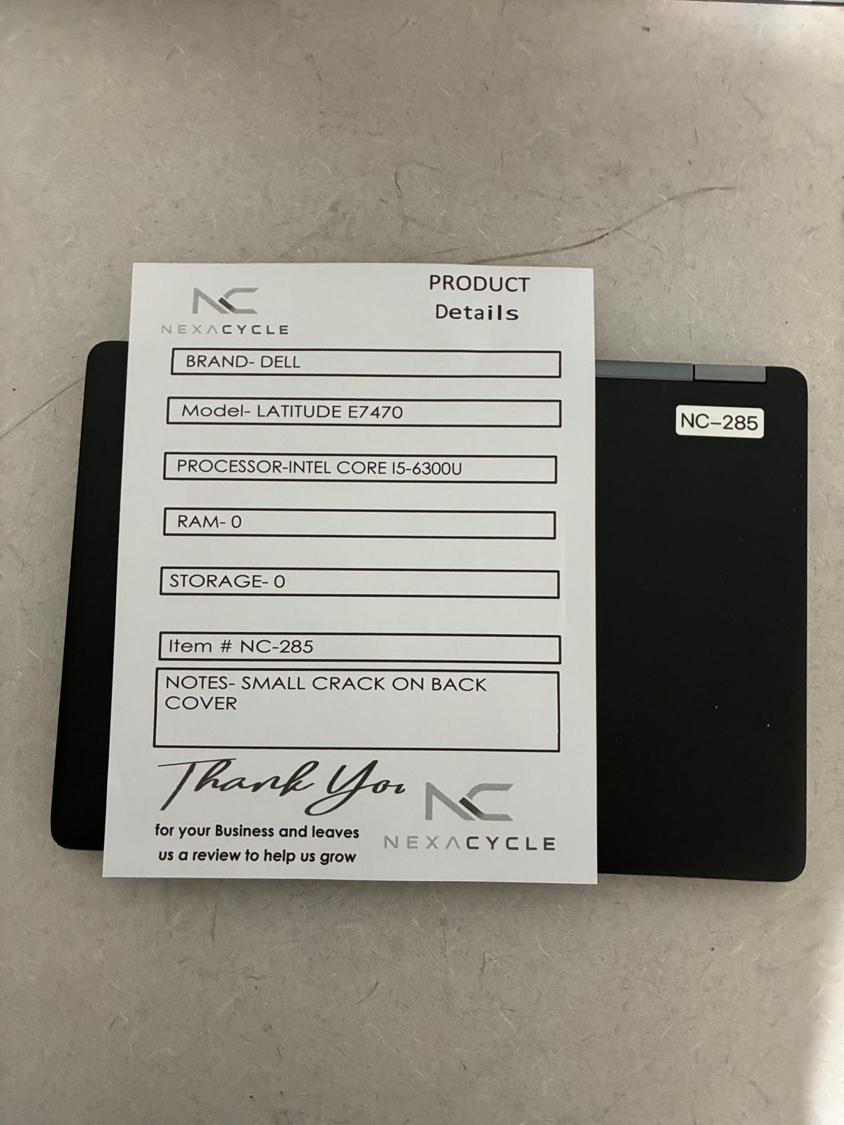 Dell Latitude E7470 Intel Core i5-6300U No RAM No Storage | eBay