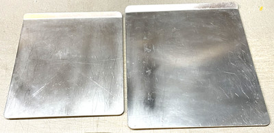 2 TWO Wear Ever Airbake Cookie Baking Sheets  14x16 & 14x12'' Vintage