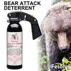 Feloiy 35 Feet BEAR Deterrent Repellent Spray 16 oz CAMPING HIKING