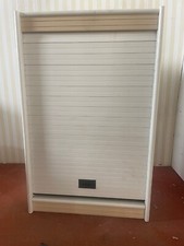 SCARPIERA ITALIANA  IN LEGNO MDF E SERRANDINA IN PVC CON APERTURA BREVETTATA