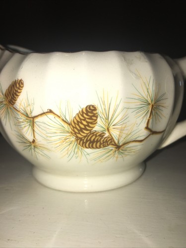 VTG PADEN CITY POTTERY-EDEN ROC CHINA PINE CONE" 1957 PATTERN CREAMER - Picture 10 of 10