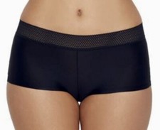 MAIDENFORM One Fab Fit Microfiber Black Boyshort Panty Womens S 5 M 6 L 7 XL 2XL