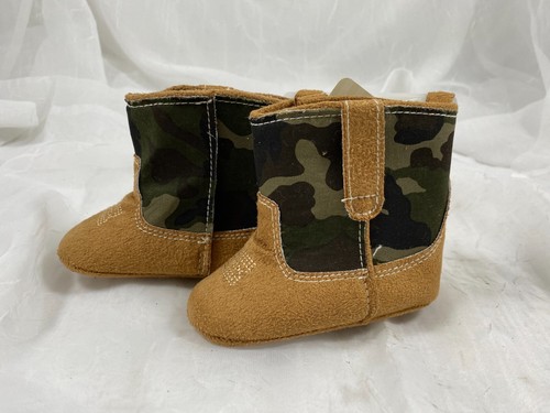 BABY SNOOZIES 0-3M, RISING STAR COWBOY BOOTS 9-12M, SOCKS, CAPS, BOOTIES, NEW - Picture 10 of 14