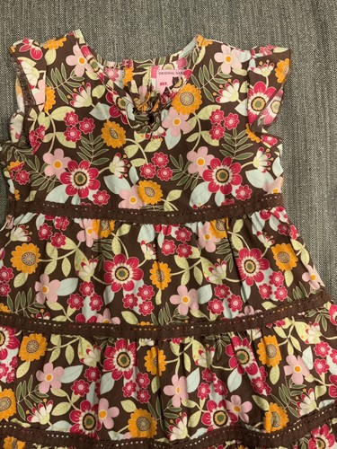 GAP KIDS GIRLS SET WITH PRETTY LEAVES DESIGN SZ 18-24m Z1 - Picture 2 of 4